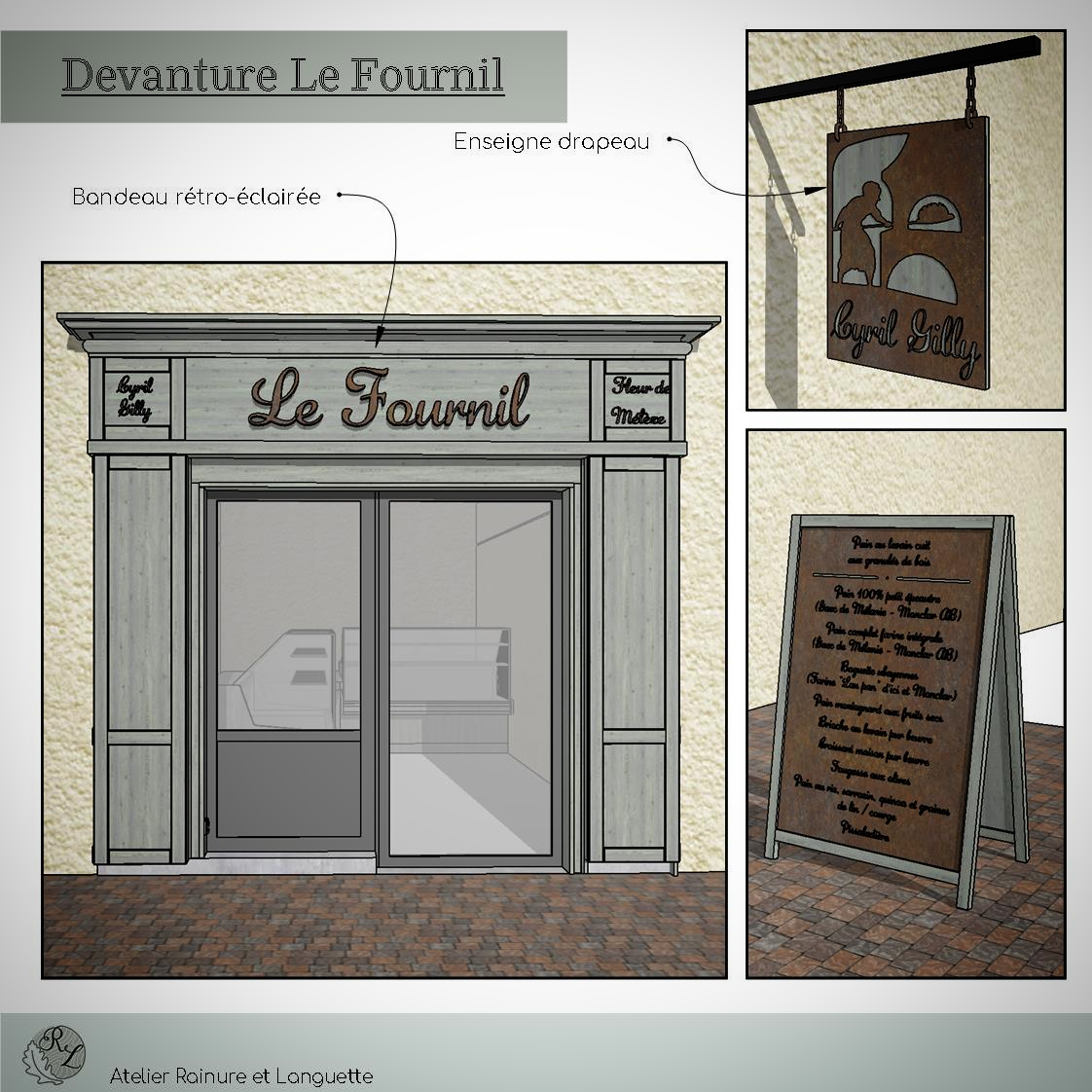 Devanture Boulangerie